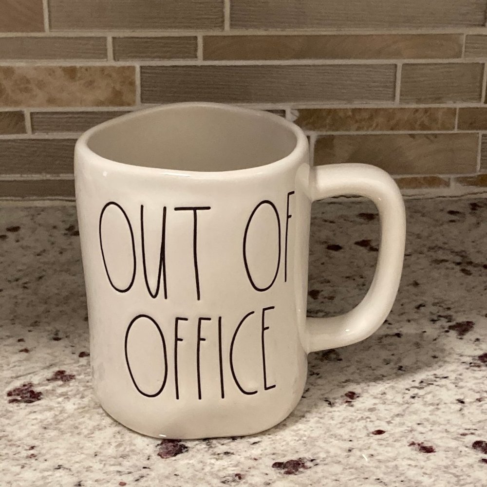 Rae Dunn OUT OF OFFICE Mug